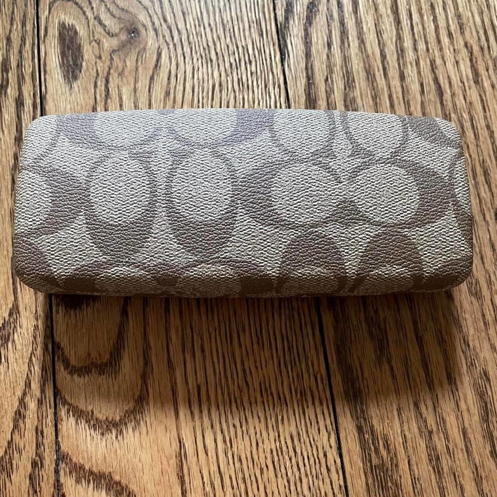Coach graphic sunglasses case y2k